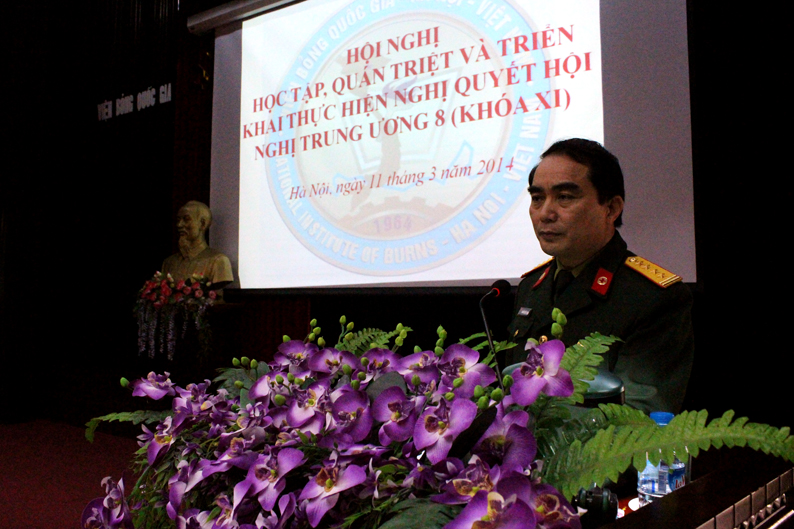 Viện Bỏng Quốc gia: Học tập, quán triệt và triển khai thực hiện Nghị quyết Trung ương 8 (Khoá XI)